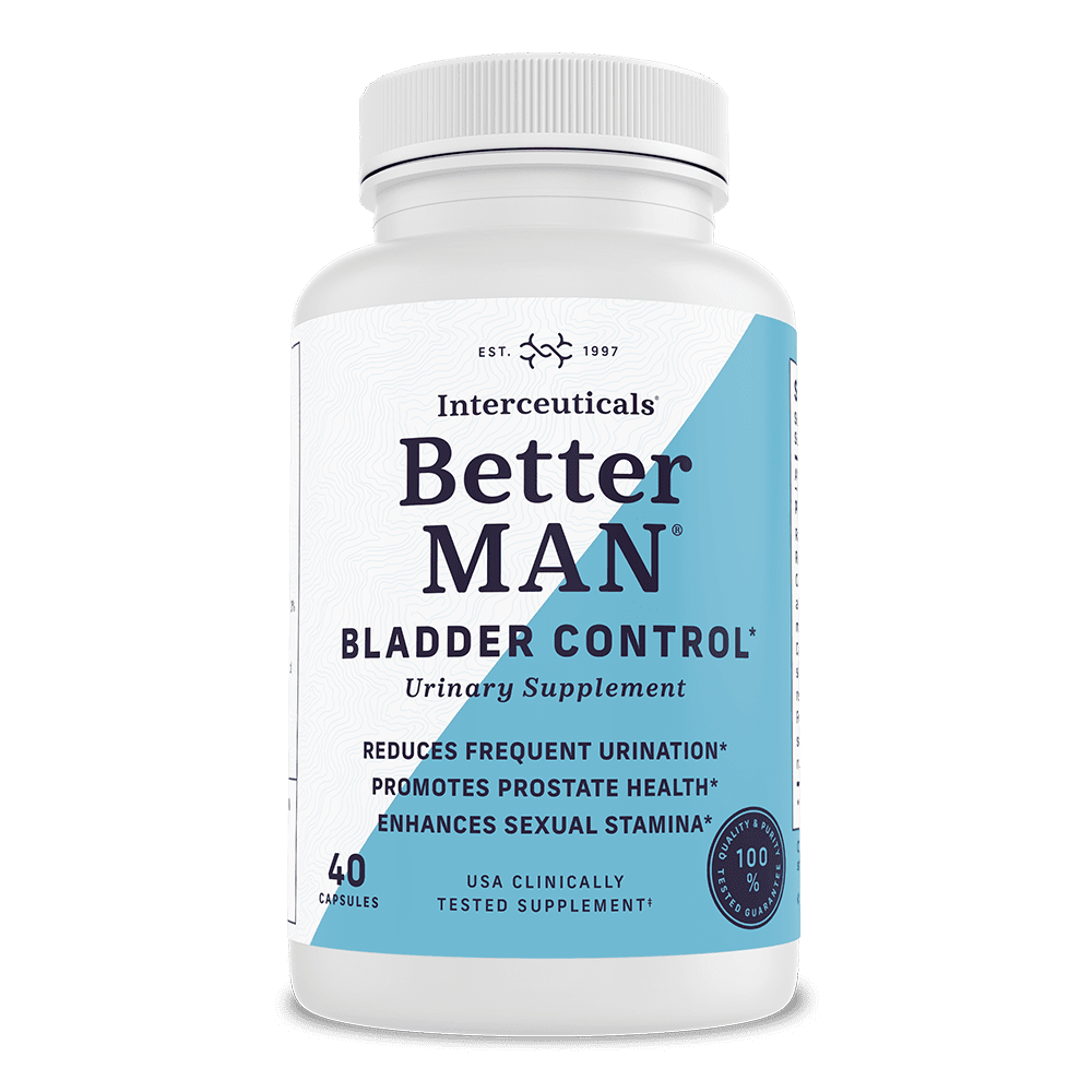 BetterMAN Bladder Control Urinary Health Supplement for Men